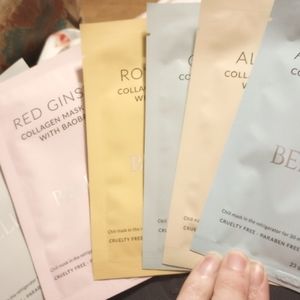 Collagen mask infused with boabab oil, 7 different kinds